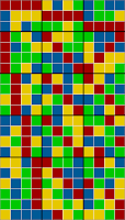 21x12 grid coloring - sorted solution 3