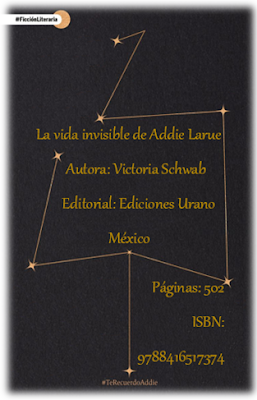 Ficha tecnica La vida invisible de Addie Larue