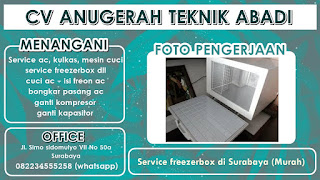 Service freezerbox di Surabaya (Murah)