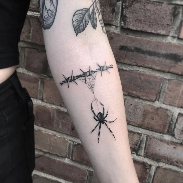 Tatuajes de Arañas para mujeres