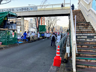 箱根駅伝 2021 鶴見中継所