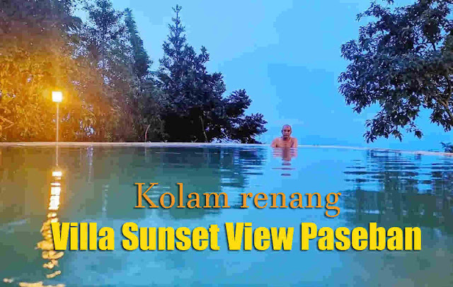 Villa Sunset View Paseban Kolam renang