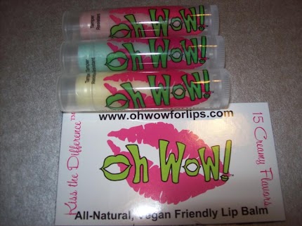 Giveaway: Oh Wow! Lip Balm