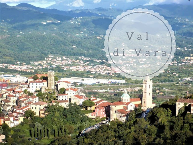 Cosa vedere in Liguria: veduta di Vezzano ligure in Val di Vara