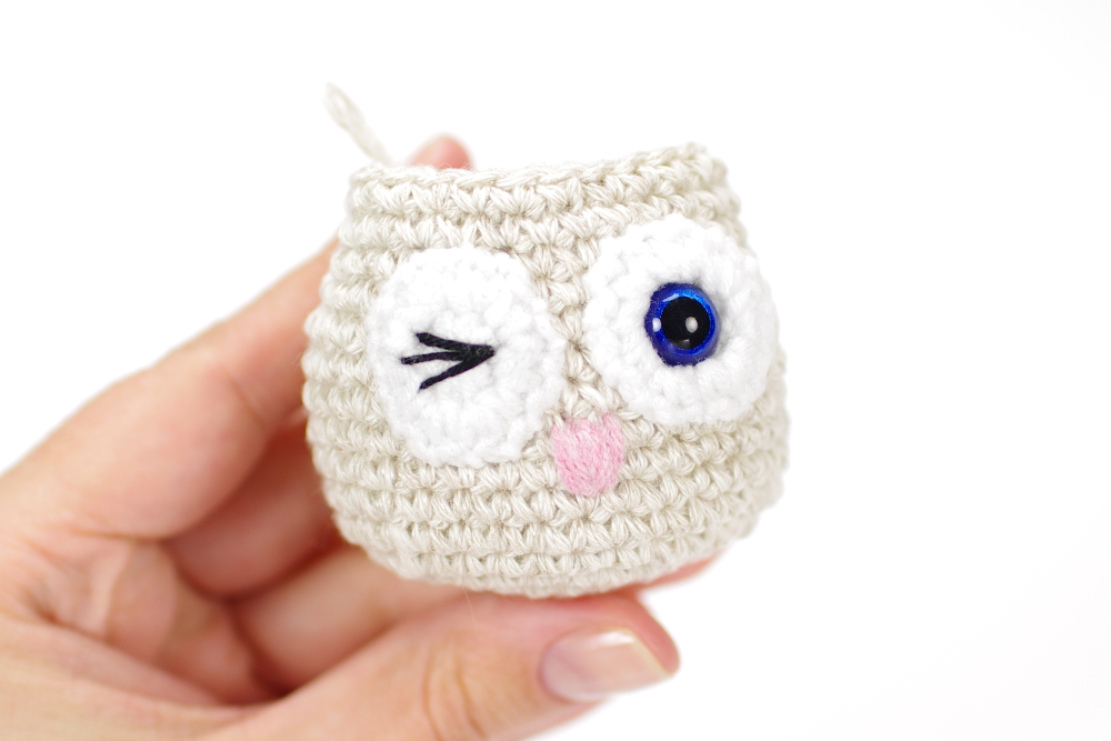 ergahandmade Crochet  Small Owl  Free Pattern