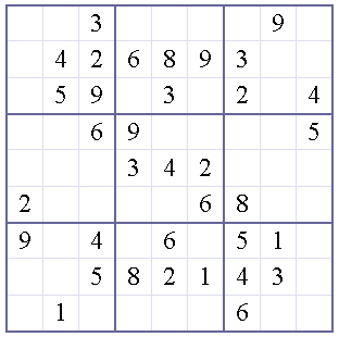 Kids Sudoku Printable on Sudoku 2011   Free Printable Online Sudoku Puzzles  Kids Sudoku