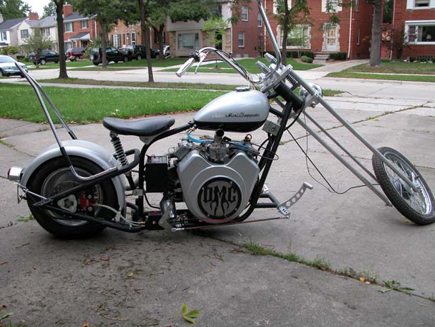 Detroit Mini Choppers Modification title=