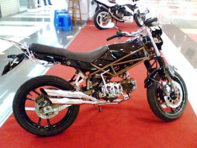 Modified Honda Win  100  Classic and Vintage Motorcycles