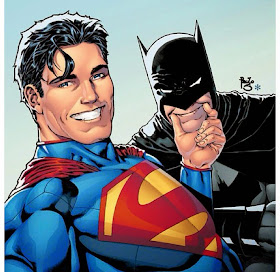 La moda dei selfie contagia anche i supereroi della DC Comics. Immagine by Paulo Siquera