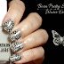 Born Pretty Store Water Decals over Elevation Polish Yeti was a Good Ninja!