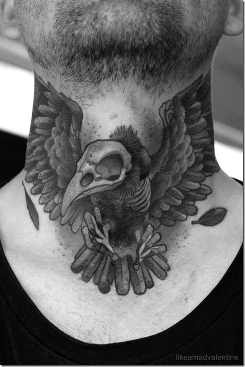 oiseau_du_crne_du_cou_tatouage