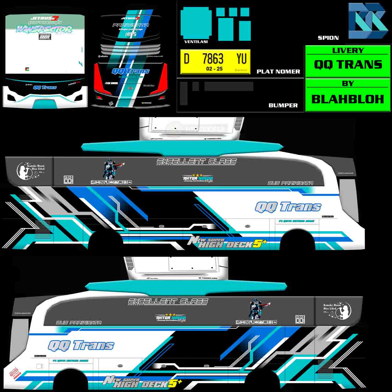 livery bussid viral