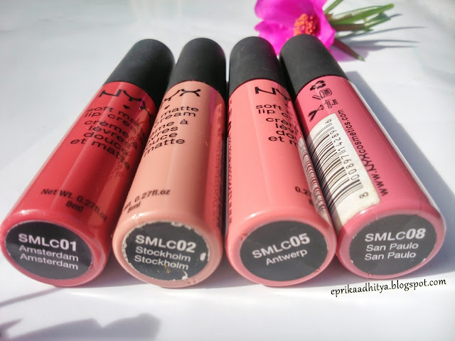 Review NYX Soft Matte Lip Cream amsterdam stockholm antwrep san paulo