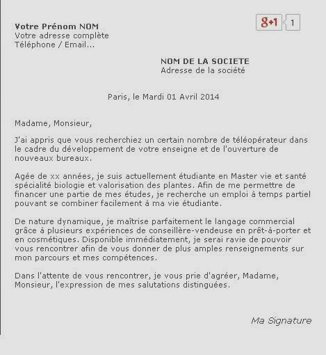 Lettre De Motivation Pour Contrat D Apprentissage En Coiffure - Lettre de motivation pour de l