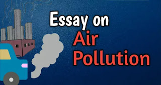 Write an essay on air pollution