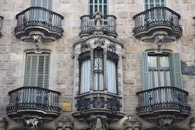 Casa Calvet designed by Antoni Gaudí