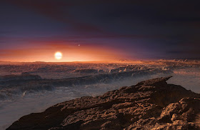 Proxima b - ilustração - ESO