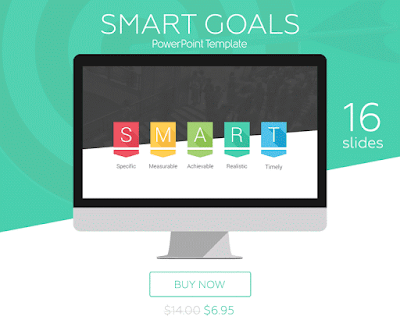 SMART Goals PowerPoint Template - PresentationDeck.com