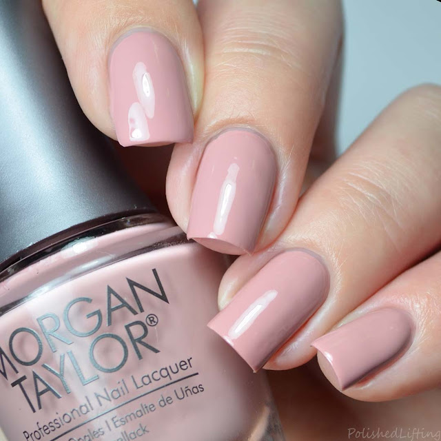 dusty rose creme nail polish