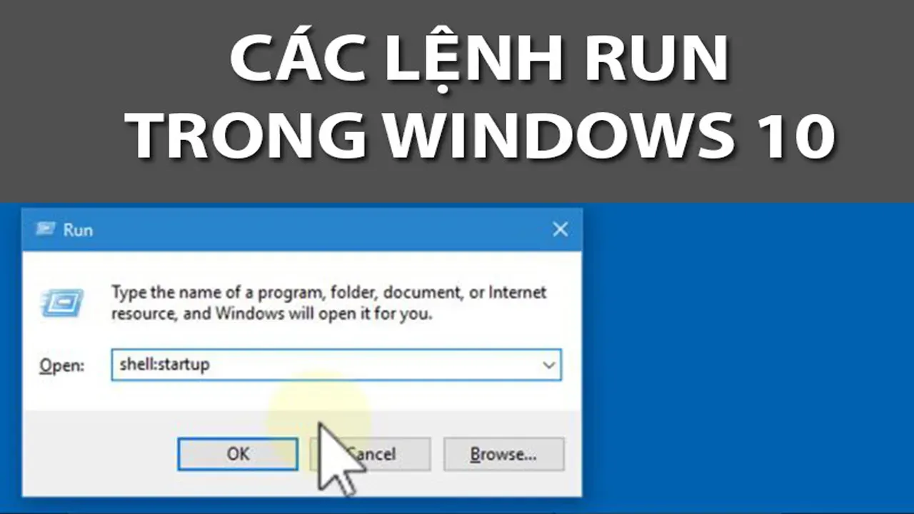 Lệnh Run cơ bản cho máy tính
