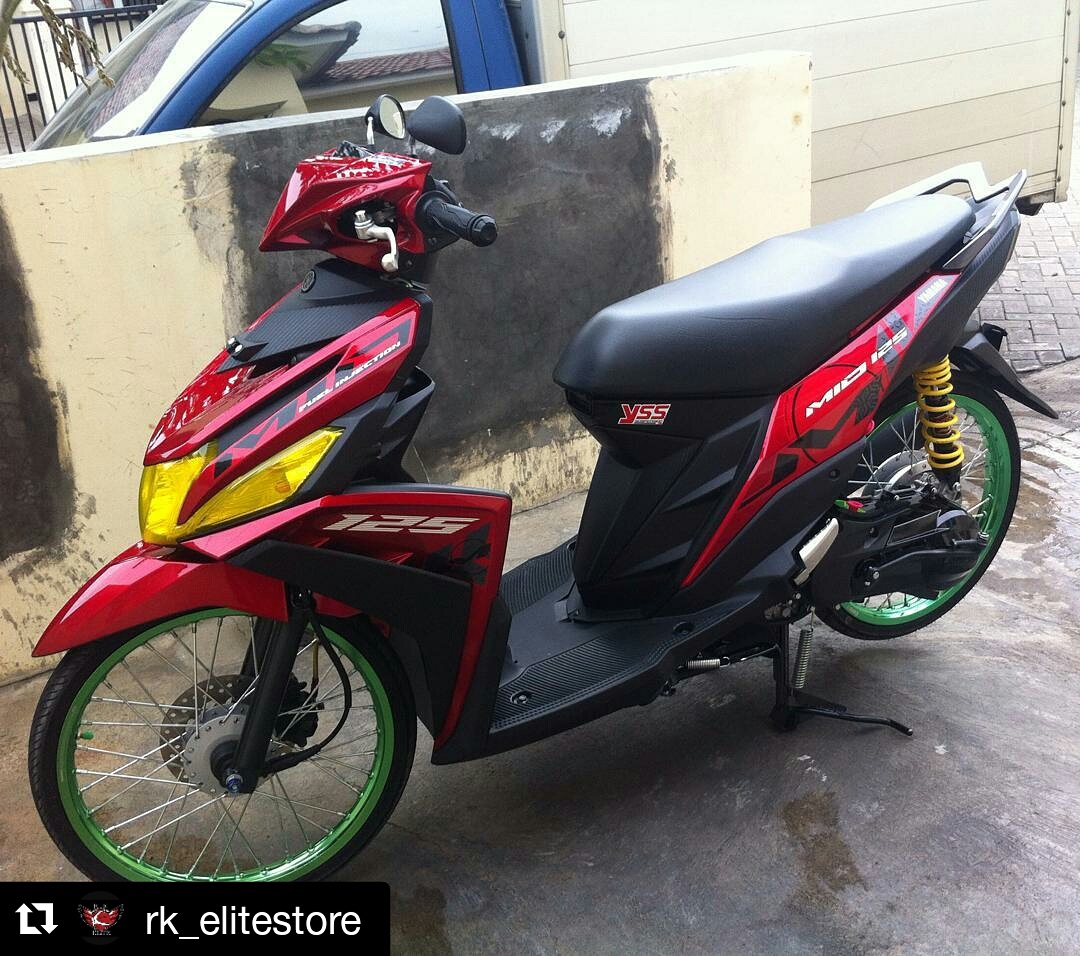 36 Kumpulan Modifikasi Motor Mio Z Merah Terlengkap Kumpulan