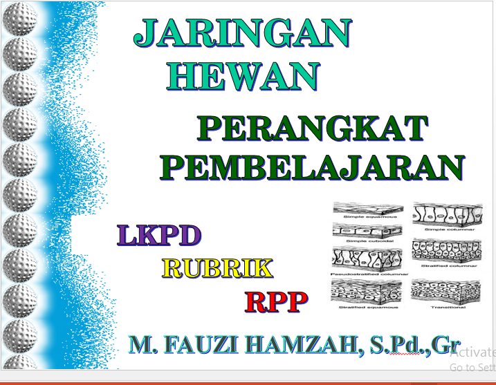  RPP  Jaringan  Hewan  4c RPP  Kurikulum  2013  M Fauzi Hamzah