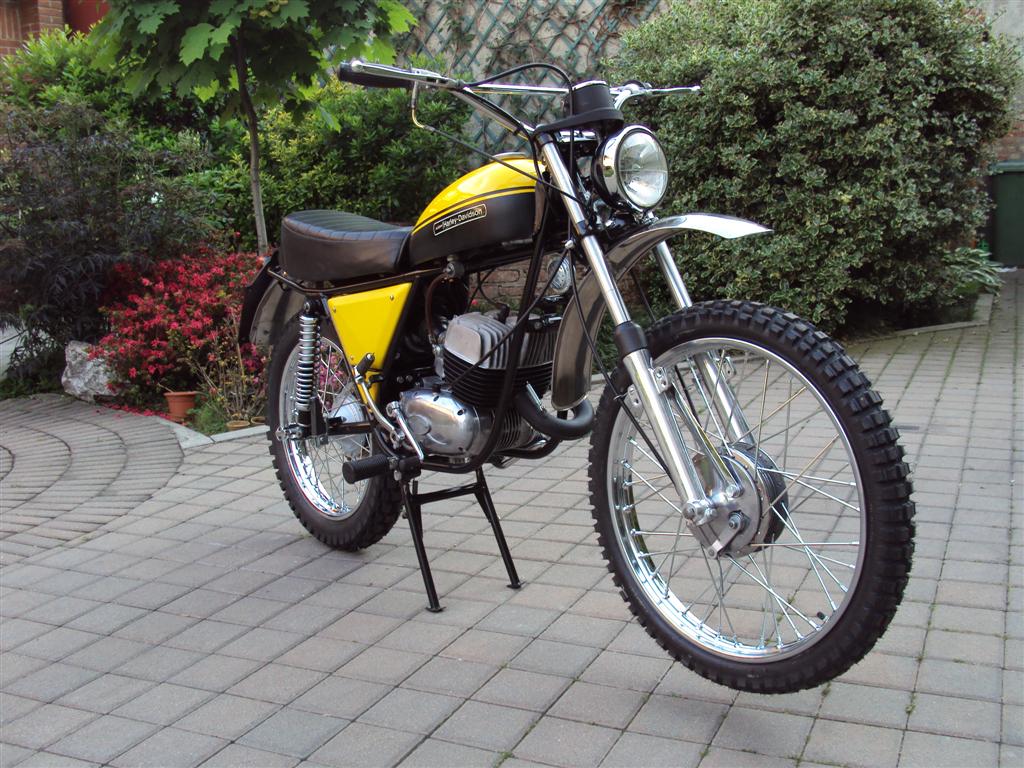  125 R C AMF Harley Davidson Restoration