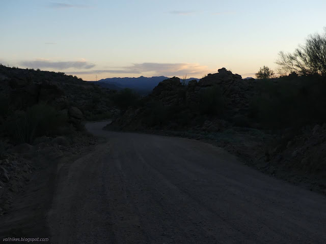 42: good road and colorful clouds