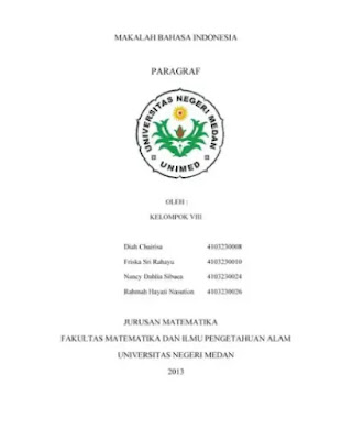 contoh cover makalah bahasa indonesia