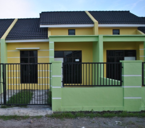 Contoh desain rumah minimalis type 21