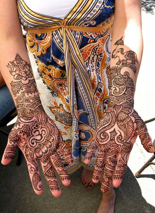 Arabic Mehndi Designs for Girls Beautiful Henna Patterns 2011