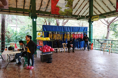 Tree Top Adventure Baguio Gear and Harness Area