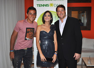 Nicolas Almagro with Girlfriend