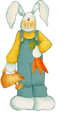 imagens decoupage clipart figura decoupage  Bunny05