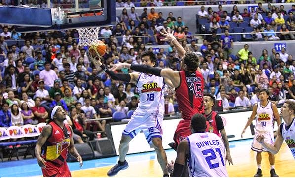 San Miguel vs Star Hotshots PBA Governor's Cup 2015.