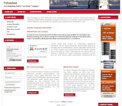 Istanbul - шаблон для Joomla 1.5