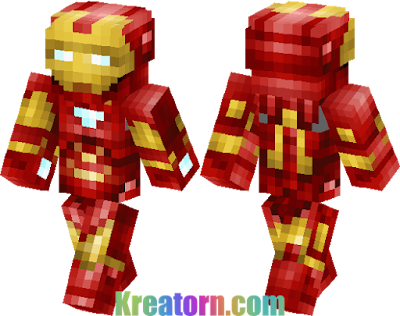 Minecraft Iron Man Skin