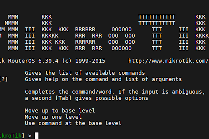 Cara Setting Router Mikrotik Via Terminal