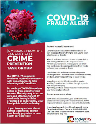 COVID-19 Fraud Alert