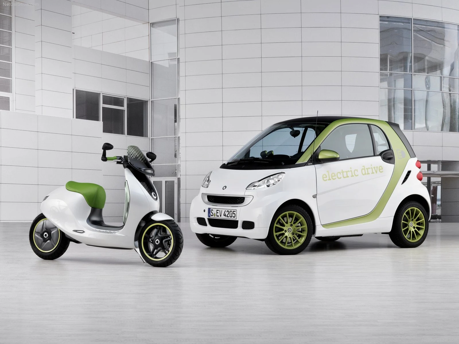 Hình ảnh xe ô tô Smart eScooter Concept 2010 & nội ngoại thất