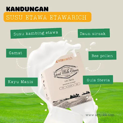 Kandungan susu etawa etawarich