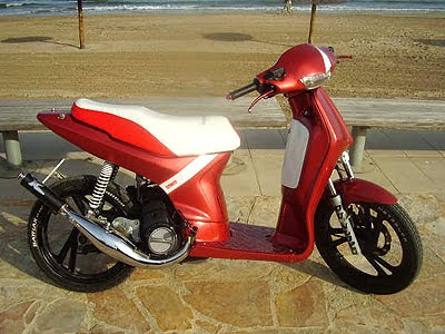 photo honda scoopy modification