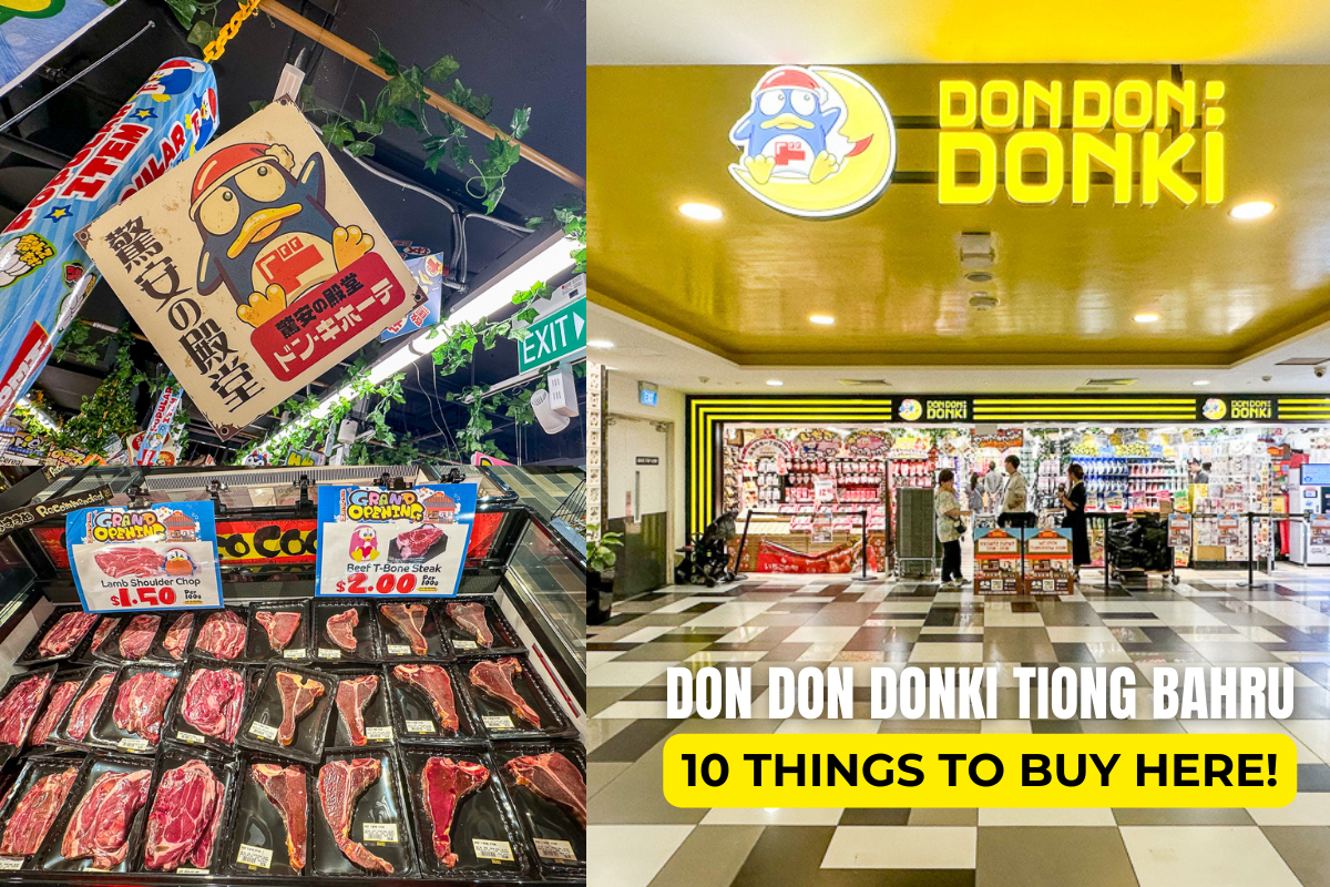 Don Don Donki Tiong Bahru Opens : 10 Things to Buy!