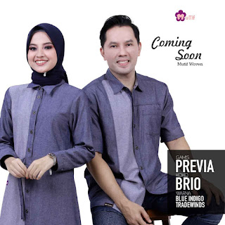 OLEKSI COUPLE MUTIF TERBARU WOVEN SERIES PREVIA BRIO