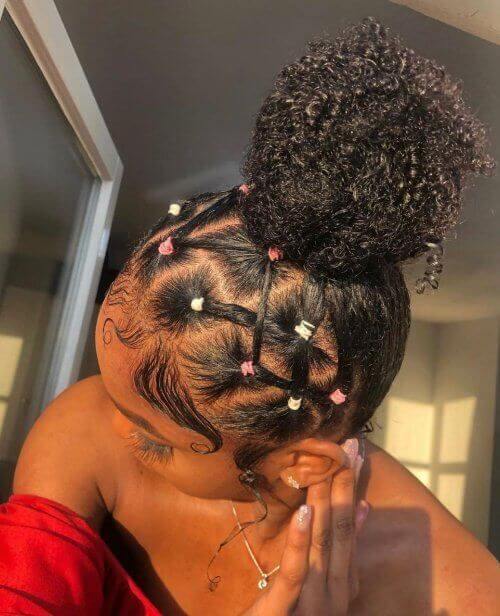 Rubber Band: Latest Braids Hairstyles 2022
