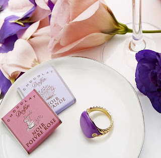 A few of @marieclairmag's favorite things include a grape-scented David Yurman pinky ring