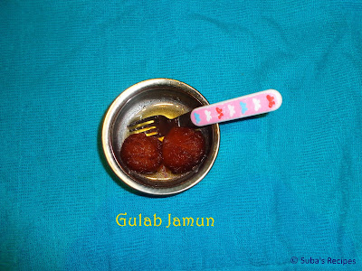 Gulab Jamun with instant mix