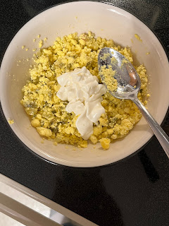 homemade deviled eggs
