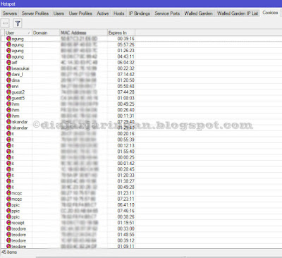 Penjelasan Cookies Hotspot Mikrotik, Hotspot Mikrotik, Tutorial Hotspot Mikrotik