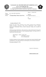 contoh surat undangan rapat rt  wood scribd indo